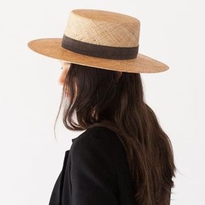 Janessa Leone Jade Straw Hat | Perfect Condition